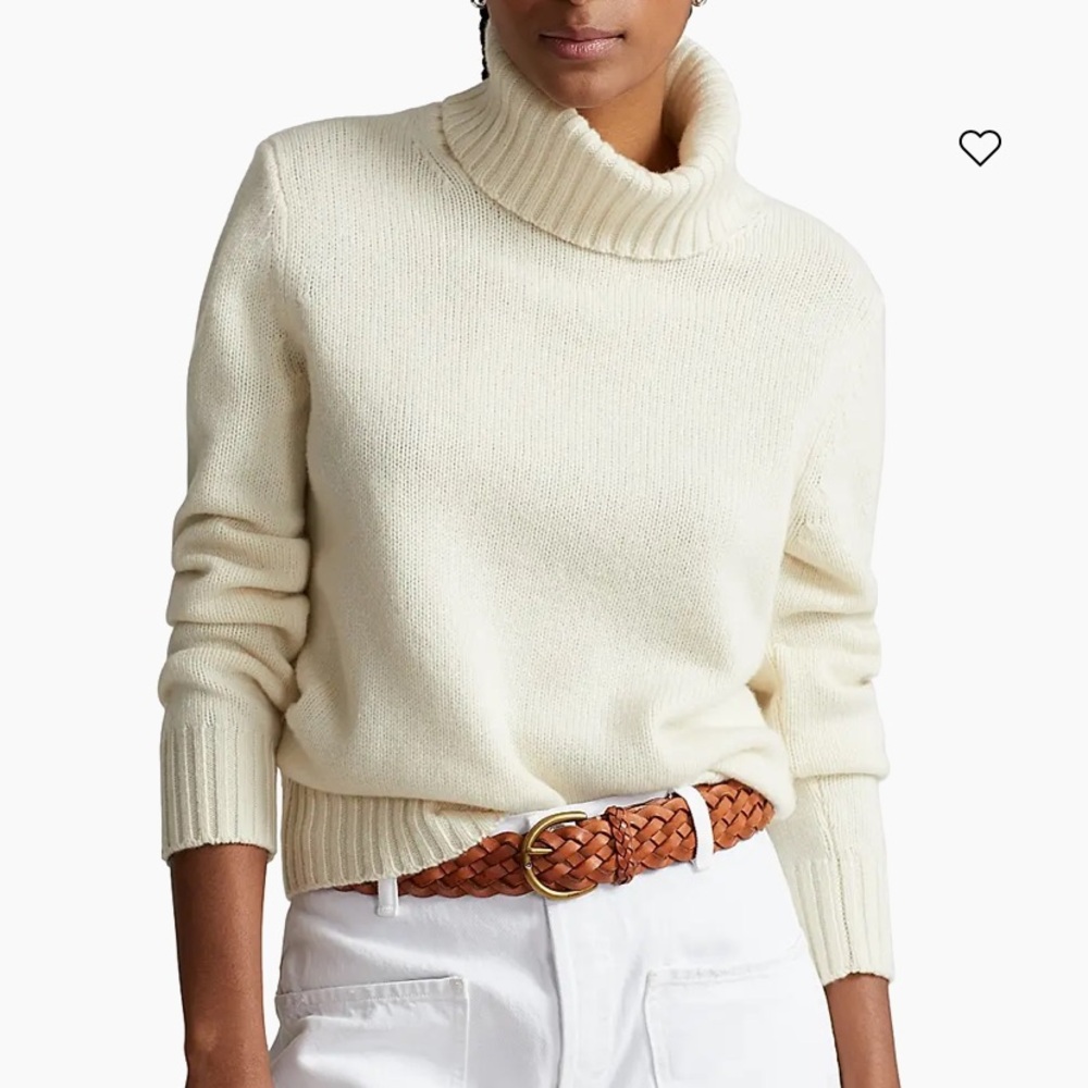 Lauren Ralph Lauren Wool Turtleneck Sweater